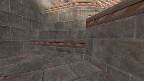 Unreal Tournament 99 First Person gameplay screenshot 5 of 10 - Map: CTF-BT-TrainingGrounds01-Jump.unr - Demo: c1e6d837-e010-42a3-b9c9-e2c6ab3f7d5e.dem - Gameplay match