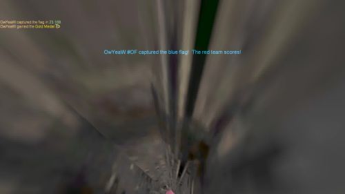 Unreal Tournament 99 First Person gameplay screenshot 10 of 10 - Map: CTF-BT-TrainingGrounds01-Jump.unr - Demo: c1e6d837-e010-42a3-b9c9-e2c6ab3f7d5e.dem - Gameplay match