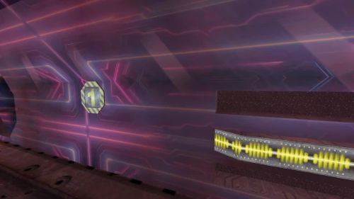 Unreal Tournament 99 First Person gameplay screenshot 2 of 11 - Map: CTF-BT-(Worsy)-Space_Bounce.unr - Demo: 05129e9d-6f7f-4a09-9aa4-633096cfcf58.dem - Gameplay match