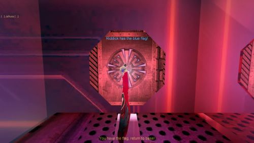 Unreal Tournament 99 First Person gameplay screenshot 9 of 11 - Map: CTF-BT-(Worsy)-Space_Bounce.unr - Demo: 05129e9d-6f7f-4a09-9aa4-633096cfcf58.dem - Gameplay match