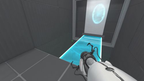 Unreal Tournament 99 First Person gameplay screenshot 6 of 10 - Map: CTF-BT-PortalRushV2.unr - Demo: 2eec4fd9-77c3-41b3-8053-b6f387d8f21c.dem - Gameplay match