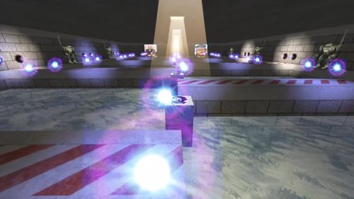 Unreal Tournament 99 First Person gameplay screenshot 1 of 9 - Map: CTF-BT-(UTW)Bud_Spencer][.unr - Demo: 06f46d7a-53c8-495f-8326-3c91e07a789b.dem - Gameplay match