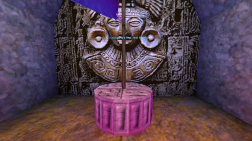 Unreal Tournament 99 First Person gameplay screenshot 10 of 10 - Map: CTF-BT+(SAFe)ForgottenRuinz-v2.unr - Demo: b88454c2-8917-4682-a06d-5c9f572e2048.dem - Gameplay match