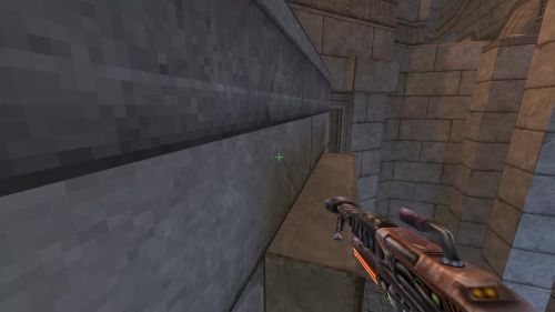 Unreal Tournament 99 First Person gameplay screenshot 3 of 9 - Map: CTF-BT-Pharoh][BE.unr - Demo: c136cad7-e598-4f37-ab66-8dfb97779723.dem - Gameplay match