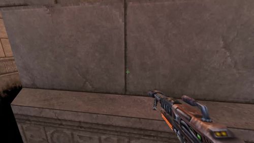 Unreal Tournament 99 First Person gameplay screenshot 7 of 9 - Map: CTF-BT-Pharoh][BE.unr - Demo: c136cad7-e598-4f37-ab66-8dfb97779723.dem - Gameplay match