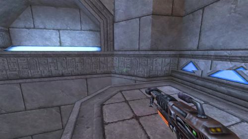 Unreal Tournament 99 First Person gameplay screenshot 8 of 9 - Map: CTF-BT-Pharoh][BE.unr - Demo: c136cad7-e598-4f37-ab66-8dfb97779723.dem - Gameplay match