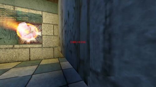 Unreal Tournament 99 First Person gameplay screenshot 4 of 11 - Map: CTF-BT-ShitMap.unr - Demo: b6fb80cf-d25d-40ee-a947-61b10f67928b.dem - Gameplay match