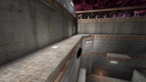 Unreal Tournament 99 First Person gameplay screenshot 2 of 10 - Map: CTF-BT-Rapture-fix2.unr - Demo: 2a5b9c0f-760d-4e74-bec1-43f697c3cde9.dem - Gameplay match