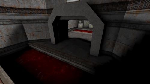 Unreal Tournament 99 First Person gameplay screenshot 3 of 10 - Map: CTF-BT-Rapture-fix2.unr - Demo: 2a5b9c0f-760d-4e74-bec1-43f697c3cde9.dem - Gameplay match