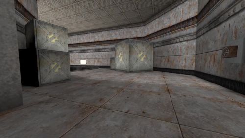 Unreal Tournament 99 First Person gameplay screenshot 8 of 10 - Map: CTF-BT-Rapture-fix2.unr - Demo: 2a5b9c0f-760d-4e74-bec1-43f697c3cde9.dem - Gameplay match