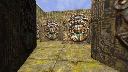 Unreal Tournament 99 First Person gameplay screenshot 4 of 10 - Map: CTF-BT-(ElitE)AncientOld-FX1_dbl.unr - Demo: cdeaaec6-a579-4203-8096-70b7d2d08534.dem - Gameplay match