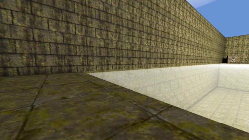 Unreal Tournament 99 First Person gameplay screenshot 8 of 10 - Map: CTF-BT-(ElitE)AncientOld-FX1_dbl.unr - Demo: cdeaaec6-a579-4203-8096-70b7d2d08534.dem - Gameplay match