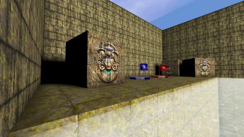 Unreal Tournament 99 First Person gameplay screenshot 10 of 10 - Map: CTF-BT-(ElitE)AncientOld-FX1_dbl.unr - Demo: cdeaaec6-a579-4203-8096-70b7d2d08534.dem - Gameplay match