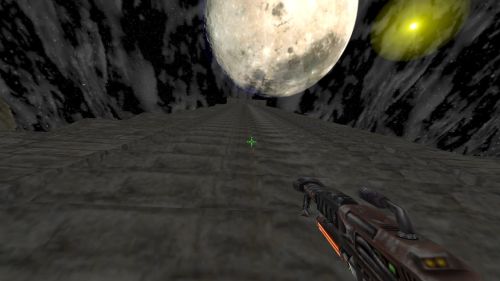 Unreal Tournament 99 First Person gameplay screenshot 1 of 10 - Map: CTF-BT-(UTW)Chichen-Itza.unr - Demo: 914a8ccf-8b03-4bae-b232-3961a5f105d6.dem - Gameplay match