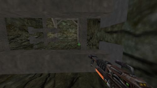 Unreal Tournament 99 First Person gameplay screenshot 4 of 10 - Map: CTF-BT-(UTW)Chichen-Itza.unr - Demo: 914a8ccf-8b03-4bae-b232-3961a5f105d6.dem - Gameplay match
