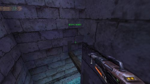 Unreal Tournament 99 First Person gameplay screenshot 3 of 10 - Map: CTF-BT+EotY2015-EZ.unr - Demo: d03c5d22-8f31-49de-bcb0-1d033e88c9fc.dem - Gameplay match