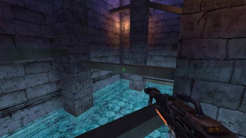 Unreal Tournament 99 First Person gameplay screenshot 6 of 10 - Map: CTF-BT+EotY2015-EZ.unr - Demo: d03c5d22-8f31-49de-bcb0-1d033e88c9fc.dem - Gameplay match