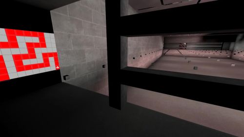 Unreal Tournament 99 First Person gameplay screenshot 5 of 10 - Map: CTF-BT-(RSK)-LavaDeath.unr - Demo: 4445aaf9-15b0-4735-96a9-61e7ea1196b1.dem - Gameplay match