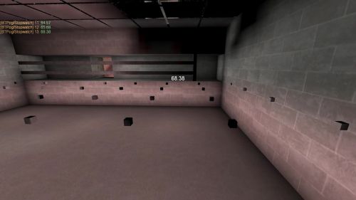 Unreal Tournament 99 First Person gameplay screenshot 6 of 10 - Map: CTF-BT-(RSK)-LavaDeath.unr - Demo: 4445aaf9-15b0-4735-96a9-61e7ea1196b1.dem - Gameplay match