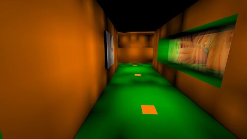 Unreal Tournament 99 First Person gameplay screenshot 1 of 10 - Map: CTF-BT-(caek)Carrotcaek-v2.unr - Demo: f080565f-d073-4472-bc3e-27dab0cc4d02.dem - Gameplay match