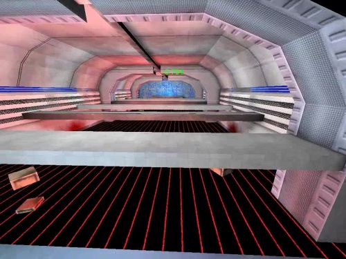 Unreal Tournament 99 First Person gameplay screenshot 5 of 8 - Map: CTF-BT-(Plat)Infinity-i4g.unr - Demo: utbt_demo_fbc2217c_5db6_4b05_84ad_85ac0b6b2f68.dem - Gameplay match