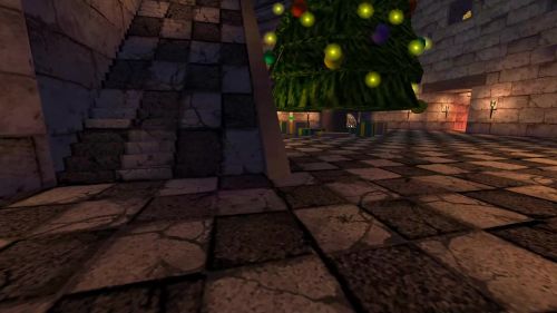 Unreal Tournament 99 First Person gameplay screenshot 6 of 7 - Map: CTF-BT+EotY2015-EZ.unr - Demo: 9a851b08-b098-4eba-9d31-fa81ed9ba17e.dem - Gameplay match