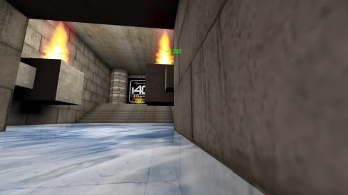 Unreal Tournament 99 First Person gameplay screenshot 1 of 10 - Map: CTF-BT-(CN)Happy2011.unr - Demo: 3eba7422-2ec0-41b0-964e-6121298e426c.dem - Gameplay match