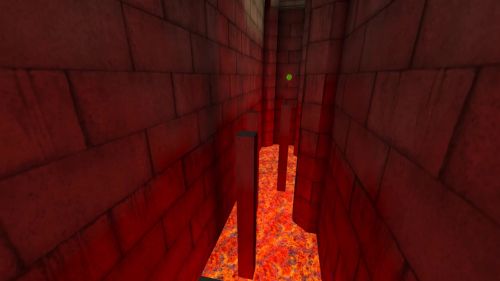 Unreal Tournament 99 First Person gameplay screenshot 7 of 10 - Map: CTF-BT-(CN)Happy2011.unr - Demo: 3eba7422-2ec0-41b0-964e-6121298e426c.dem - Gameplay match