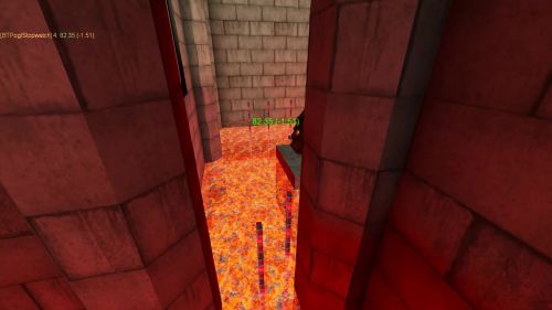 Unreal Tournament 99 First Person gameplay screenshot 8 of 10 - Map: CTF-BT-(CN)Happy2011.unr - Demo: 3eba7422-2ec0-41b0-964e-6121298e426c.dem - Gameplay match