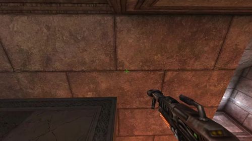 Unreal Tournament 99 First Person gameplay screenshot 2 of 10 - Map: CTF-BT-AzurePalace-V1.unr - Demo: 52e6ea7a-c72d-46c2-8e41-6758c15b4a3e.dem - Gameplay match