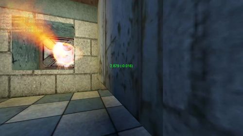 Unreal Tournament 99 First Person gameplay screenshot 4 of 11 - Map: CTF-BT-ShitMap.unr - Demo: 45fefe8a-10e6-48a9-96e4-30104fc4047e.dem - Gameplay match