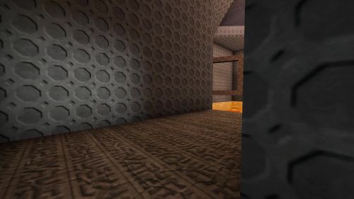 Unreal Tournament 99 First Person gameplay screenshot 3 of 9 - Map: CTF-BT-(SM)LandofAlom-vF.unr - Demo: 653df418-43f6-46d2-8265-a223374c9dbe.dem - Gameplay match