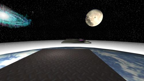 Unreal Tournament 99 First Person gameplay screenshot 4 of 10 - Map: CTF-BT-(W-B)InSpace_fix.unr - Demo: 982973c2-babc-48a0-847e-340e2c6f6d92.dem - Gameplay match