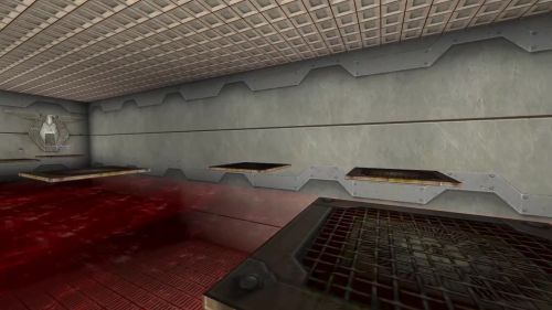 Unreal Tournament 99 First Person gameplay screenshot 6 of 10 - Map: CTF-BT-(W-B)InSpace_fix.unr - Demo: 982973c2-babc-48a0-847e-340e2c6f6d92.dem - Gameplay match