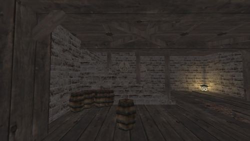 Unreal Tournament 99 First Person gameplay screenshot 7 of 10 - Map: CTF-BT-BunnyVillage-vF.unr - Demo: dc506e69-8c18-490a-a8c6-f58313bc213c.dem - Gameplay match