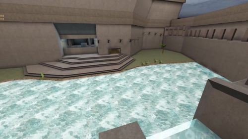 Unreal Tournament 99 First Person gameplay screenshot 4 of 9 - Map: CTF-BT-EntrywayBT-V2.unr - Demo: c0d1ef46-df10-40bd-a5f1-0dae6a9b637e.dem - Gameplay match
