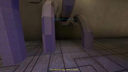 Unreal Tournament 99 First Person gameplay screenshot 9 of 9 - Map: CTF-BT-EntrywayBT-V2.unr - Demo: c0d1ef46-df10-40bd-a5f1-0dae6a9b637e.dem - Gameplay match