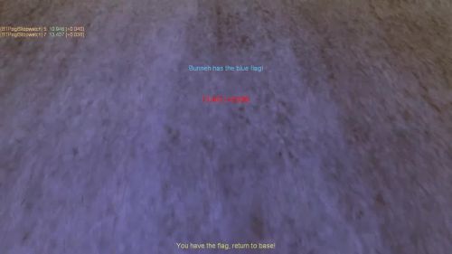 Unreal Tournament 99 First Person gameplay screenshot 8 of 10 - Map: CTF-BT-KR-WaitingRoom2.unr - Demo: cce17b21-b8a8-48a5-a83e-3d837845e809.dem - Gameplay match