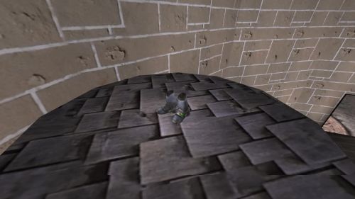 Unreal Tournament 99 First Person gameplay screenshot 1 of 10 - Map: CTF-BT-UP-UP-AND-AWAY.unr - Demo: 636dcdae-7922-49d7-8e07-8e1d0ed1c7c2.dem - Gameplay match