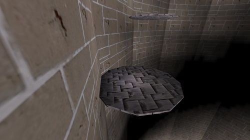 Unreal Tournament 99 First Person gameplay screenshot 3 of 10 - Map: CTF-BT-UP-UP-AND-AWAY.unr - Demo: 636dcdae-7922-49d7-8e07-8e1d0ed1c7c2.dem - Gameplay match