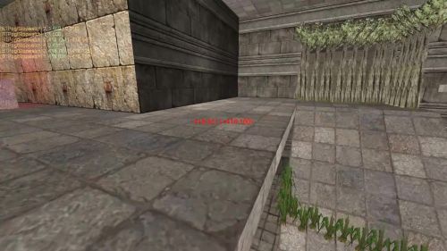 Unreal Tournament 99 First Person gameplay screenshot 5 of 12 - Map: CTF-BT-TreeTemple.unr - Demo: 4761cb3c-fc0a-4753-94ed-3da60e864457.dem - Gameplay match