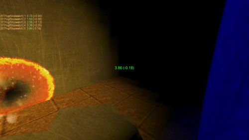 Unreal Tournament 99 First Person gameplay screenshot 4 of 11 - Map: CTF-BT-(goku)-DarkMazeEZ-dbl.unr - Demo: d95fc34e-30b1-418b-9c64-cd8e150a9298.dem - Gameplay match