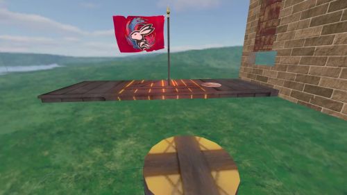 Unreal Tournament 99 First Person gameplay screenshot 6 of 10 - Map: CTF-BT-DayRush.unr - Demo: 57e66dde-27ae-4bde-b399-44c5432ec2d9.dem - Gameplay match