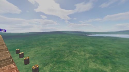 Unreal Tournament 99 First Person gameplay screenshot 8 of 10 - Map: CTF-BT-DayRush.unr - Demo: 57e66dde-27ae-4bde-b399-44c5432ec2d9.dem - Gameplay match