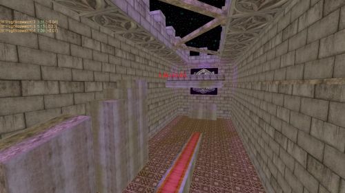 Unreal Tournament 99 First Person gameplay screenshot 4 of 10 - Map: CTF-BT-KR-WaitingRoom2.unr - Demo: f34b542d-d190-4ee6-9289-ca1d09e1c4de.dem - Gameplay match