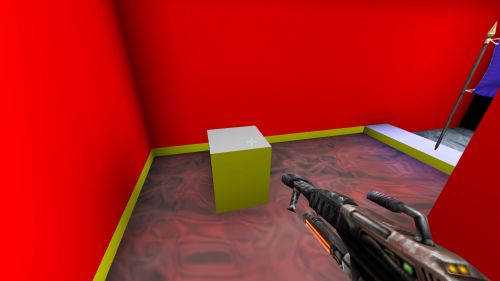 Unreal Tournament 99 First Person gameplay screenshot 4 of 10 - Map: CTF-BT-REDvsBLUE-(Level3).unr - Demo: b5935424-61d9-419a-bc51-4f06197509b4.dem - Gameplay match