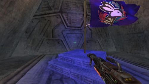 Unreal Tournament 99 First Person gameplay screenshot 9 of 9 - Map: CTF-BT-Gloaming.unr - Demo: bcf314af-cb7d-40d9-9a61-56337a299b44.dem - Gameplay match