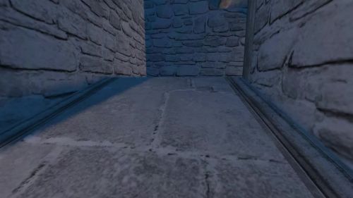 Unreal Tournament 99 First Person gameplay screenshot 1 of 10 - Map: CTF-BT-Surplus-LV.unr - Demo: b1a12965-80a5-4140-b039-d63839884396.dem - Gameplay match