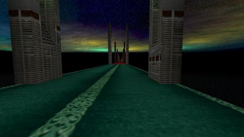 Unreal Tournament 99 First Person gameplay screenshot 6 of 10 - Map: CTF-BT-(Worsy)-BounceInTime.unr - Demo: 962f2c44-c5a6-434b-8fe0-cfca837e6055.dem - Gameplay match