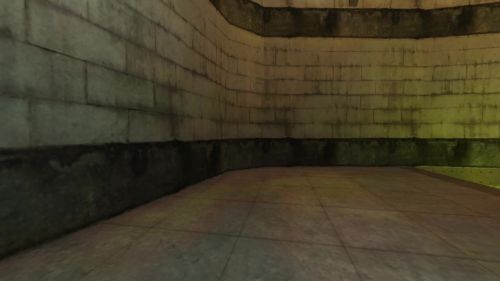 Unreal Tournament 99 First Person gameplay screenshot 2 of 10 - Map: CTF-BT-DecayedCollapseCB2.unr - Demo: 0d89cb3a-5ff4-4fca-b9ec-0c61e43bde0a.dem - Gameplay match